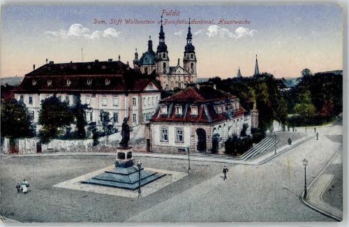 Fulda Dom Stift Wallenstein Bonifatiusdenkmal Hauptwache