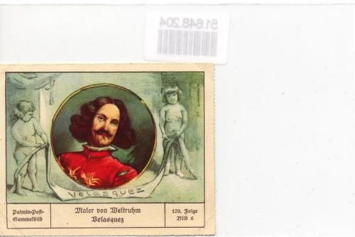 Velasquez, Maler, Künstler, Sammelbild