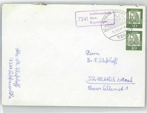 72108 W7407 Liebfrauenhöhe - Landpoststempel