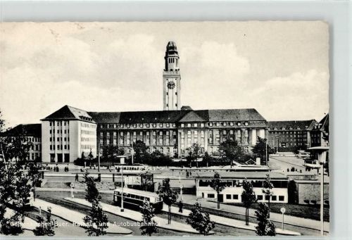 Buer Rathaus Omnibusbahnhof Omnibus