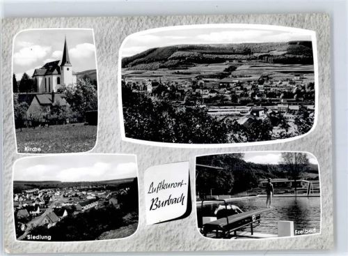 Burbach Kirche Schwimmbad