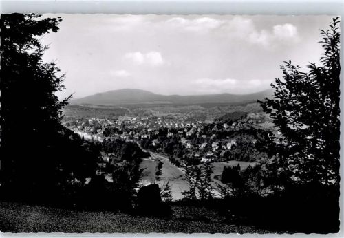 76593 W7562 Gernsbach - Blick von Schloss Eberstein