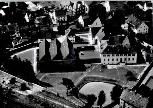 Marienheide Fliegeraufnahme Kloster