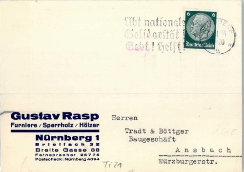 Nürnberg Rechnung