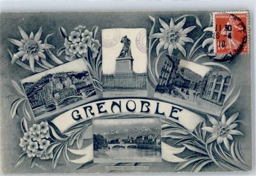 Grenoble 1910 Denkmal