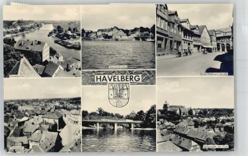 Havelberg Havelpartie Steintorbrücke Ernst Thälmann Strasse