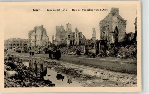 Caen Kriegstrümmer