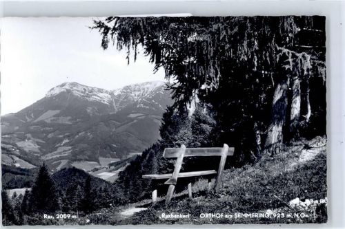 Orthof am Semmering