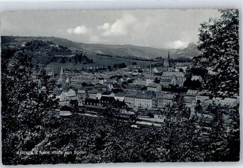 55601 W6570 Kirn , Nahe - Blick von Süden