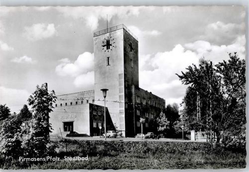 Pirmasens Stadtbad Schwimmbad Autos