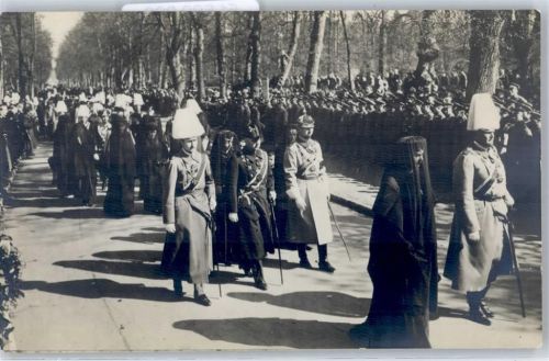 O1510 Potsdam Beisetzung Trauerzug Kaiserin Auguste Victoria