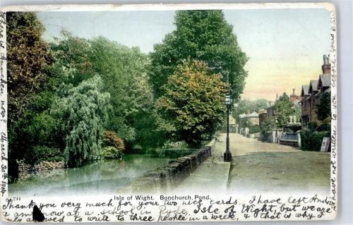 Isle of Wight 1904 Bonchurch Pond