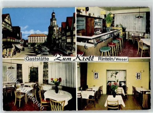 Rinteln Gasthaus Zum Kroll W.Greiner