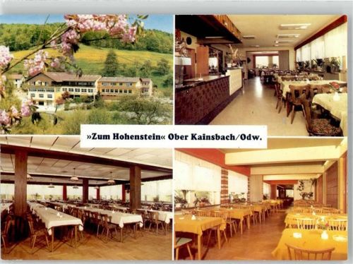 Ober-Kainsbach Gasthaus Pension Zum Hohenstein