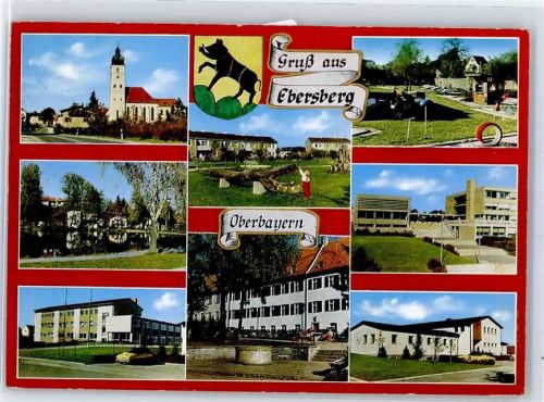 Ebersberg Kirche Schule Spielplatz