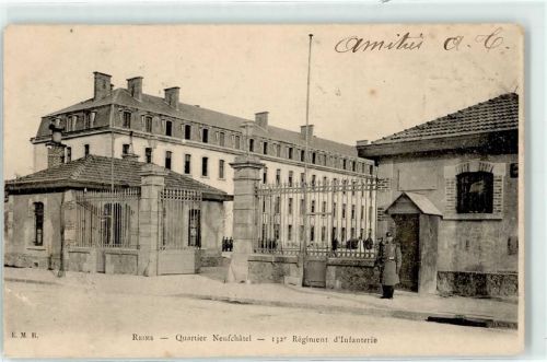 Reims Kaserne Quartier Neufchatel