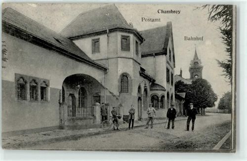 57170 Chambrey Kambrich - Postamt Bahnhof