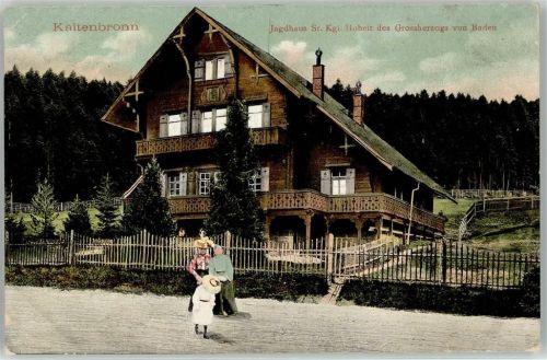 Kaltenbronn 1906 Jagdhaus Grossherzog von Baden