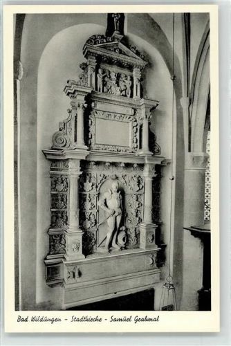 Bad Wildungen Stadtkirche Samuel Grabmal