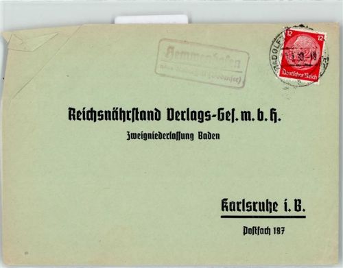 Hemmenhofen Landpoststempel