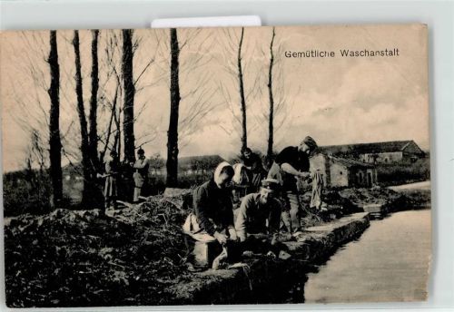 Waschanstalt Wäsche waschen