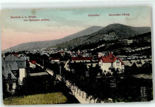 64625 W6140 Auerbach 1910 - Melibokus Schloss