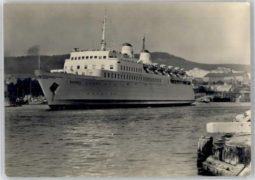 18546 O2355 Sassnitz - Eisenbahnfährschiff MS Sassnitz