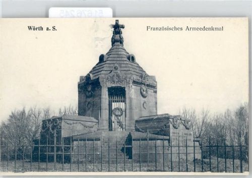 Woerth Französchisches Armee Denkmal