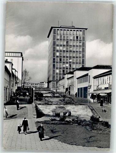 34117 W3500 Kassel , Hess Foto AK Treppenstraße