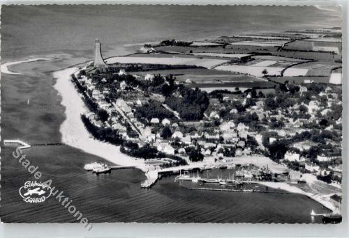 Laboe 1958 Fliegeraufnahme