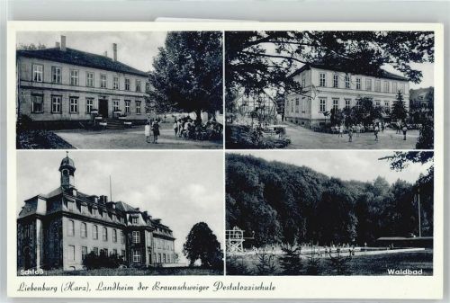38704 W3384 Liebenburg - Schloß Schwimmbad