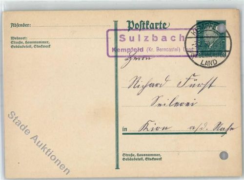 Sulzbach Landpoststempel