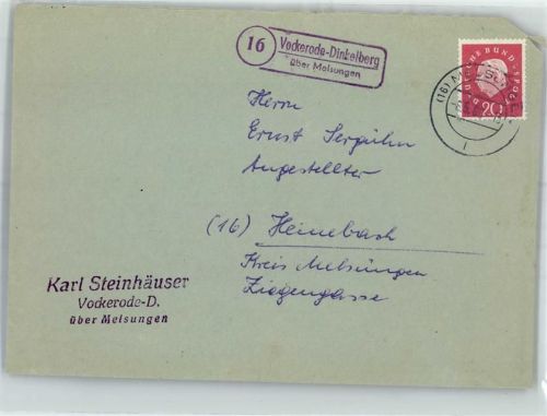 Vockerode-Dinkelberg Landpoststempel