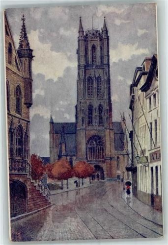 Gand La Cathedrale St Bavon