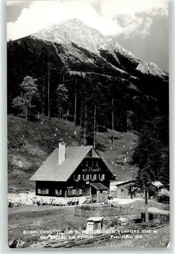 Bosruckhütte Berghütte Hüttenstempel Großer Pyhrgas