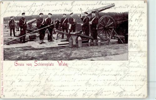 Wahn 1902 Schiessplatz
