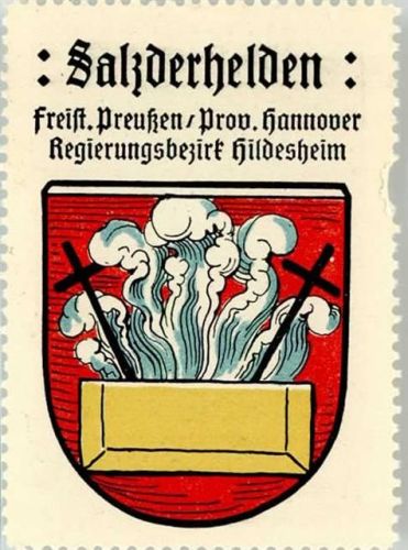 Salzderhelden Wappen Sondermarke