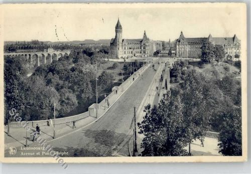 Luxembourg Avenue et Pont Adolphe