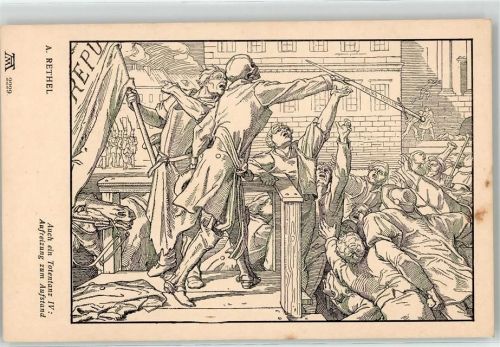 Auch ein Totentanz Aufreizung zum Aufstand Ackermann Kunstverlag 2229