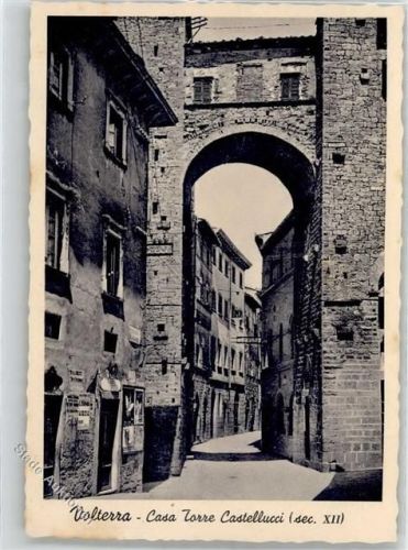 Volterra Casa Torre Castellucci Gasse