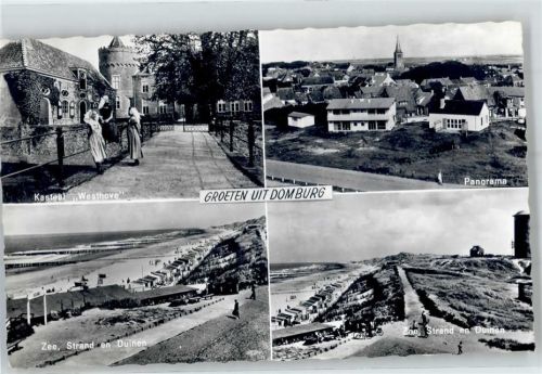 4357 Domburg - Strand Dünen