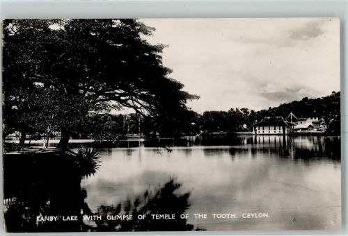 Kandy Kandy Lake Glimpse of Temple of the Tooth