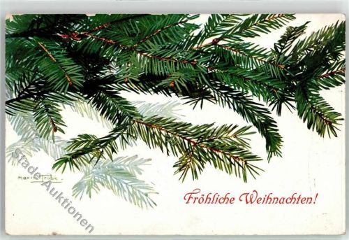 Weihnachten TSN Trübe, M. 1909 Künstlerkarte