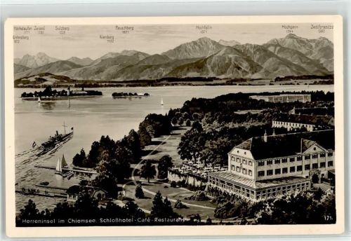 Herreninsel Schlosshotel Cafe Gasthaus