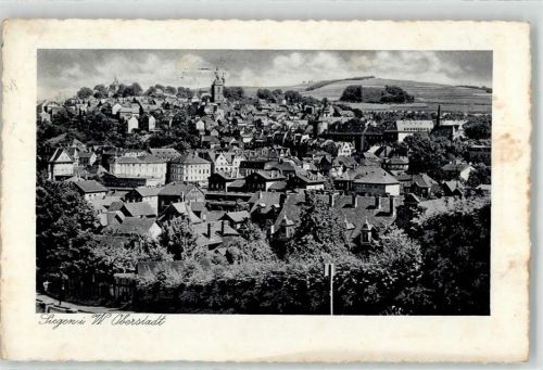 Siegen Oberstadt Kirche Sonderstempel Messe Leipzig 1941