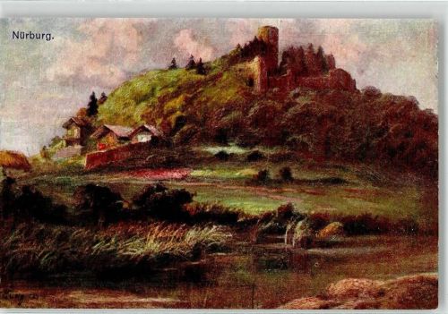Adenau Nürburg signiert