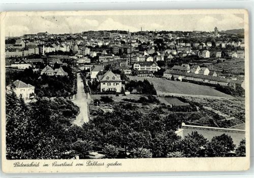 Lüdenscheid Blick vom Parkhaus