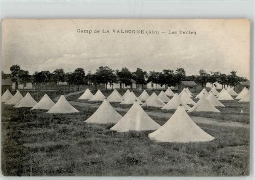 Beligneux Camp de la Valbonne Zelte