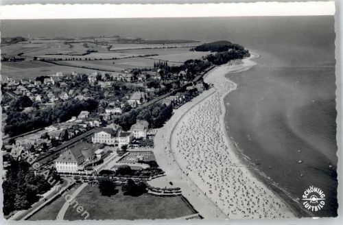 Travemünde Fliegeraufnahme Strand Ostsee Casino