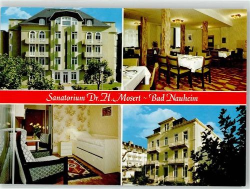 Bad Nauheim Sanatorium Dr H Mosert